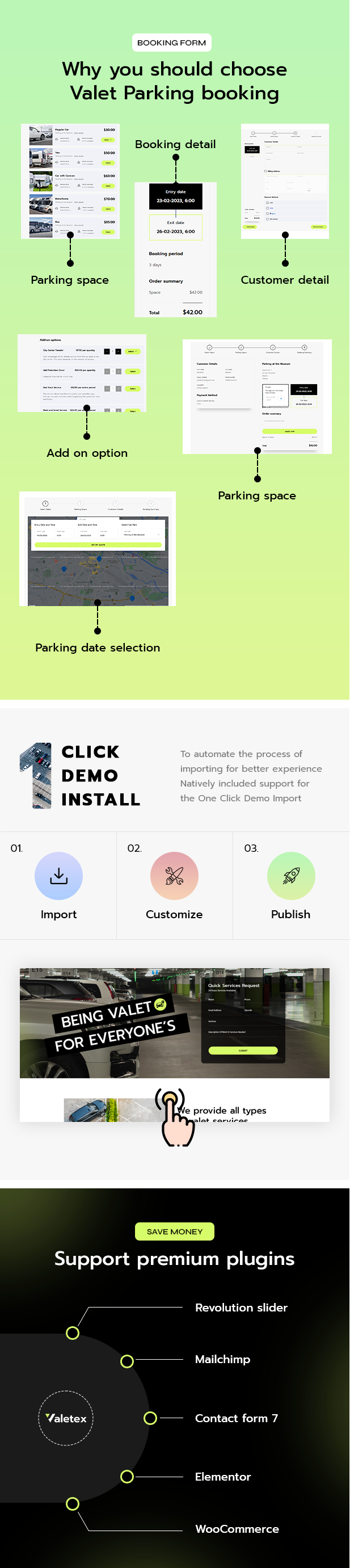 Valet & Parking WordPress Theme